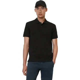 Marc O'Polo Poloshirt, mit dezenter Logostickerei Marc O'Polo schwarz