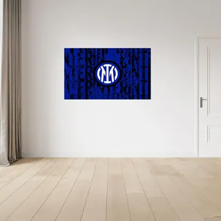 Licensed Décor FC Internazionale Milano Vinyl-Wandaufkleber, klein, 65 x 40 cm, mehrlagiges Wappen