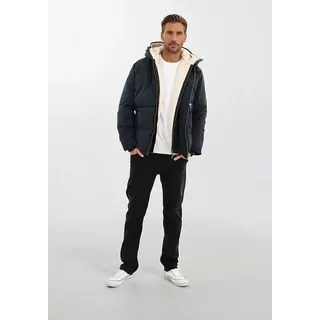 Winterjacke ALESSANDRO SALVARINI "A. Salvarini Herren Winter Jacke AS457", Herren, Gr. XL, blau (navy), Obermaterial: 100% Nylon NY., Jacken Winterjacke