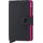 Miniwallet Matte Geldbörse unisex schwarz & fuchsia