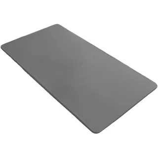 rismart Elastisch Tischtuch Pu-Leder Rechteckig Wasserdicht Ölbeständig Tischdecke Tisch Stoff Grau,80 x 140 cm