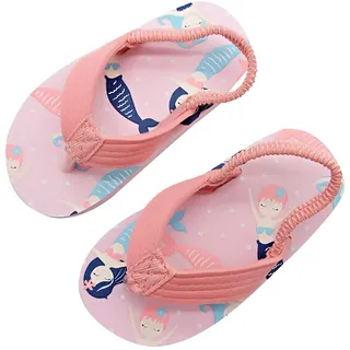 SiegenPro Zehentrenner Kinder Flip Flop Mädchen Jungen Sandalen mit Riemchen Kleinkind Hausschuhe für Sommer und Strand