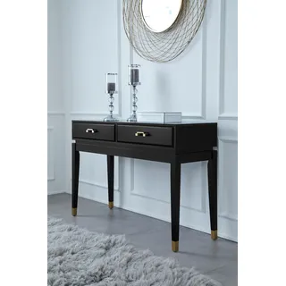 Konsolentisch OTTO HOME "Borig", schwarz, B:118cm H:78cm T:40cm, Tische, Konsolentisch