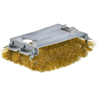 Rösle Grillbürste 7,5 cm Edelstahl/Messing grau/weiß/khaki