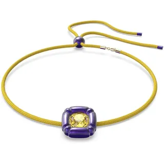 Swarovski Damen Kette Halskette Rosa Textil Dulcis Kristall 5613645