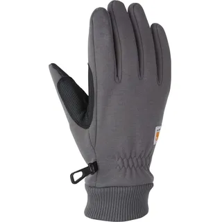 Carhartt Men's Wind Fighter Thermal-lined Fleece Touch-sensitive Cuff Glove carbon heather (CRH) M