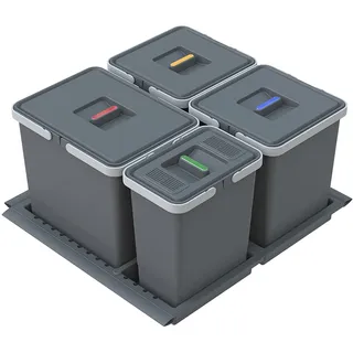 elletipi 1954 Elletipi 06050 PTC28 2F C97 PPV differenzierter Kunststoff Schubladeneimer