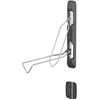My Wall HR11L Fahrrad-Wandhalterung Platzsparend Schwarz