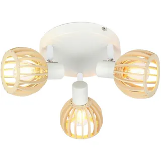 Deckenstrahler , Weiß , Metall , 35x18x35 cm , Lampen & Leuchten, Leuchtenserien