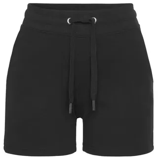 bench. loungewear Sweatshorts mit Logostickerei und seitlichen Taschen, Loungewear, schwarz,