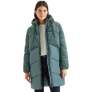 Cecil Damen Puffer Mantel mit Cordmix