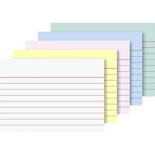 Brunnen Karteikarten 102279195 A7 liniert, 200 Stück