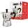Moka Express 0,09 l 2 Tassen Silber