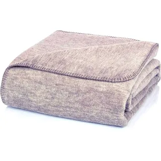 Glart U2GM Kuscheldecke Baumwolle 150×200 cm – weiche & warme Wohndecke für Sofa, Bett & Couch, hautfreundlich, atmungsaktiv & haustauglich, maschinenwaschbar, Baumwoll-Decke mit hohem Wohlfühlfaktor