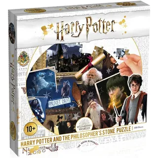 Winning Moves WM00370-ML1-6 Puzzle Harry Potter Philosopher's Stone 500 Teile