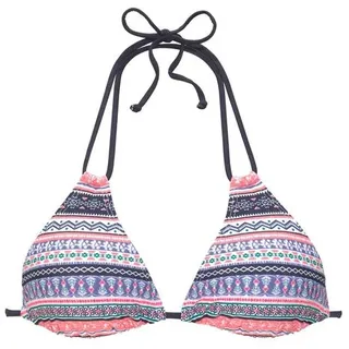 s.Oliver Triangel-Bikini-Top »Barcelona« regulierbares Top, mit herausnehmbaren Cups, bunt