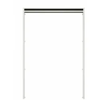 hecht International Dachfensterplissee 110 x 160 cm schwarz/weiß