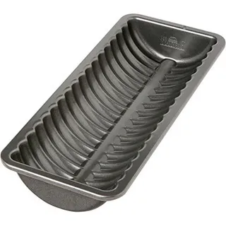Birkmann Backform , Anthrazit , Metall , rechteckig , 10x5x30 cm , antihaftbeschichtet , Backen & Backzubehör, Backformen