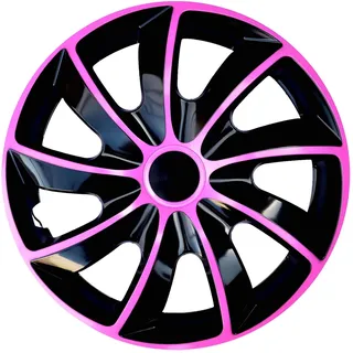 NRM Radzierblende Quad schwarz/pink 14 Zoll 4er Set
