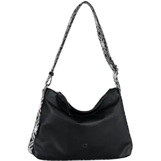 Tom Tailor Denim Donata Damen Hobo Bag Schultertasche Mittelgroß Schwarz
