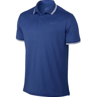 Nike Herren Court Tennis-Poloshirt, Half Blue, M