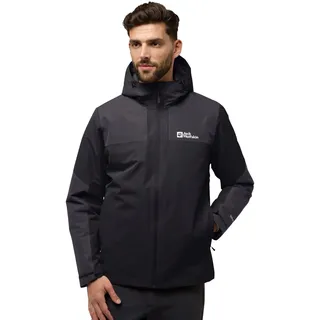 Jack Wolfskin Herren Jasper Ins Jkt M, Schwarz, XXL EU