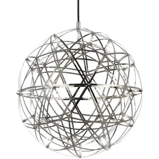 s.luce Atom 1-flg. Dimmbar Ø 50 cm Rund Chrom