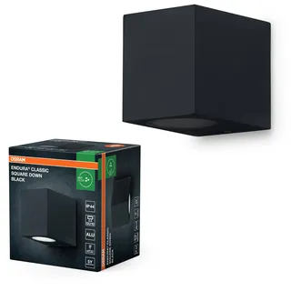 Osram Außenleuchte Aluminium 9,2 cm GU10-Sockel schwarz