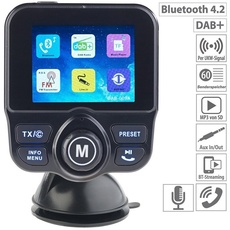 Bild DAB+/DAB-Empfänger, FM-Transmitter, Bluetooth, Freisprecher, MP3, USB