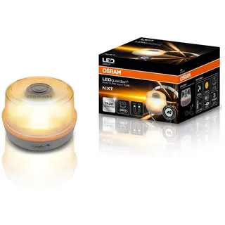 Osram LEDguardian Road Flare Signal TA20 NXT, wiederaufladbares magnetisches Warnlicht, TA20 Zertifiziert, 360° Blinkbarkeit