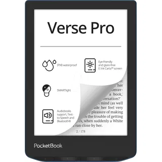 Pocketbook Verse Pro eBook-Reader 15.2cm (6 Zoll) Blau