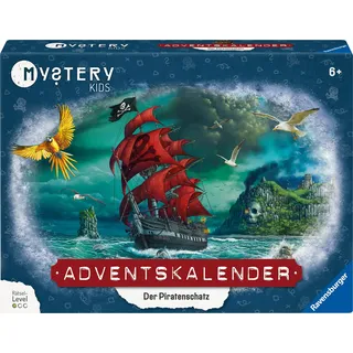 Ravensburger Mystery kids Adventskalender Der Piratenschatz 18234