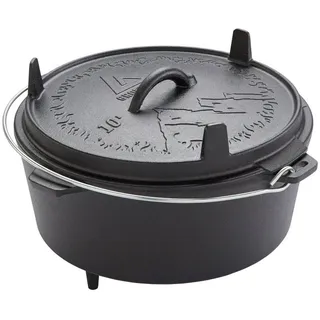 Groenberg Askja Pot 10L Koch Topf Dutch Oven Camping Outdoor Gusseisen