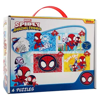 Spidey 4-in-1-Puzzleset