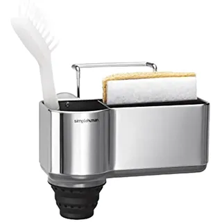simplehuman KT1116 Waschbecken Caddy, Spülbecken Organizer, Spülorganizer Küche, gebürsteter Stahl, 5 Jahre Garantie