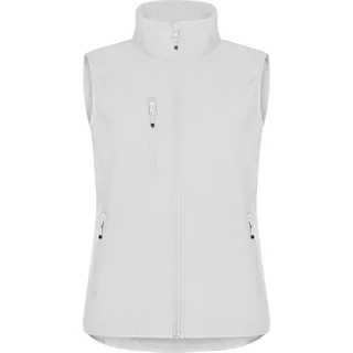 Clique Classic Softshell Vest Lady - Weiß