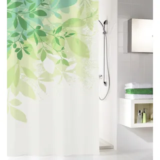 KLEINE WOLKE Duschvorhang Floresta 240 x 180 cm grün