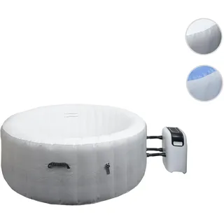 Whirlpool HWC-N97, 4 Personen, In-/Outdoor heizbar aufblasbar Pumpe PVC laminiert, rund Ø 180cm ~ gr