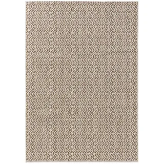 benuta Outdoorteppich Kaleo Cream/Beige 200x300 cm , Kunststoff , Rechteckig , 200x300 cm , wasserabweisend , Teppiche und Böden, Teppiche, Outdoorteppiche