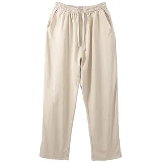 Left Girl Herbst Sommer Plus Größe Vintage Gerade Hosen Männer 5XL 6XL 7XL 8XL 9XL Baumwolle Leinen Große Größe Stretch Hosen Männer