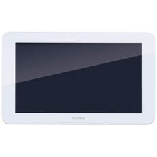 VIMAR K40937 Zusatz-Touchscreen-Freisprech-Monitor LCD 7in für Videosprechanalagen-Set, Netzgerät, mit Zubehöre für AP-Einbau, Weiß