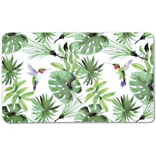 KESPER 31258 Dekor-Frühstücksbrettchen Motiv TROPICAL