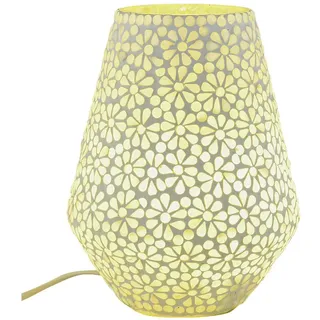 Marrakesch Orient & Mediterran Interior Boho Deko Nachttischlampe Mosaik Glas