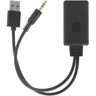 Aramox Auto Wireless Bluetooth 5.0 Receiver Music Player Audioadapteranschluss 3,5 mm Aux+5V/12 V USB -Anschluss