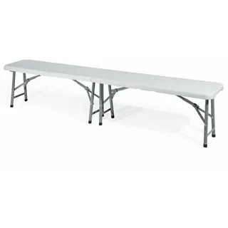 Verdelook Brauereibank 183 x 28 x 44 cm Weiß