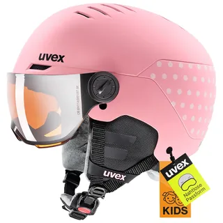 Rocket jr Visor 54-58 cm rhino-blush matt