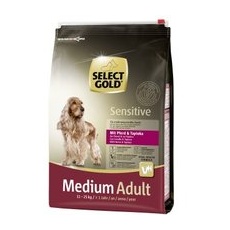 SELECT GOLD Sensitive Adult Medium Pferd & Tapioka 4 kg