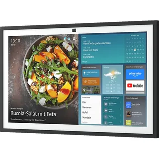 Amazon Echo Show 21 (2024) mit integriertem Fire TV und Alexa Smart-Display, Schwarz
