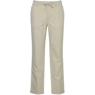 CASUAL FRIDAY CFPandrup Herren Leinenhose Stoffhose Leinen Mix Regular Fit mit Kordeln, Größe:W32/34, Farbe:Light Sand (135304)