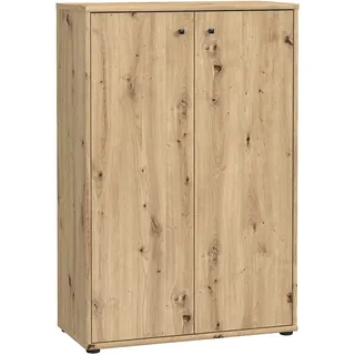 Forte Kommode Tempra 73,7 x 111,1 x 34,8 cm Artisan Eiche / Beige